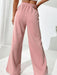 Elastic Waist Wide Leg Pants